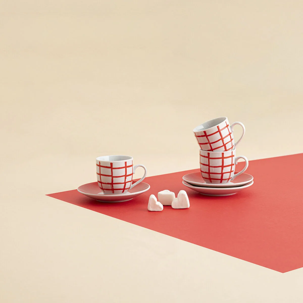 Tasse avec sous tasse quid kansas rouge ceramique 90 ml 6 unites s271308797. Notre équipe Diaytar parcourt le globe pour vous dénicher les produits généraux et électroniques les plus prometteurs