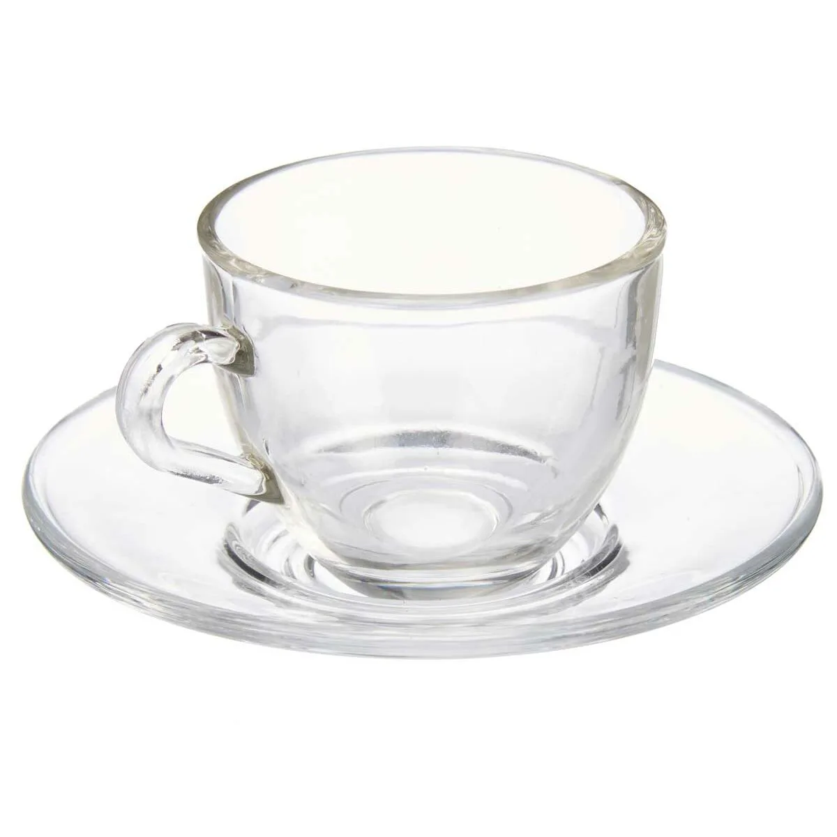 Tasse avec sous tasse vivalto s12212 bha transparent verre 85 ml 6 unites s363010382. Diaytar : Votre portail vers un monde de produits où la frontière entre l'essentiel et le superflu devient délicieusement floue