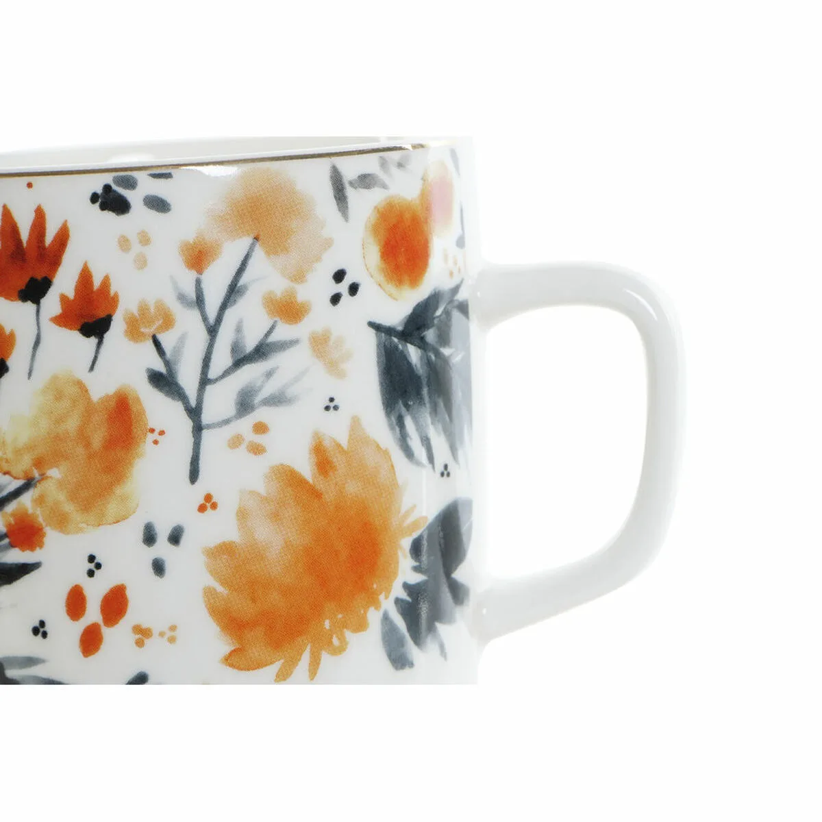 Tasse dkd home decor porcelaine bleu orange 380 ml 12 x 8 5 x 9 5 cm s302603026. Diaytar incarne le renouveau du commerce en ligne : authentique, engagé et résolument tourné vers l'avenir.