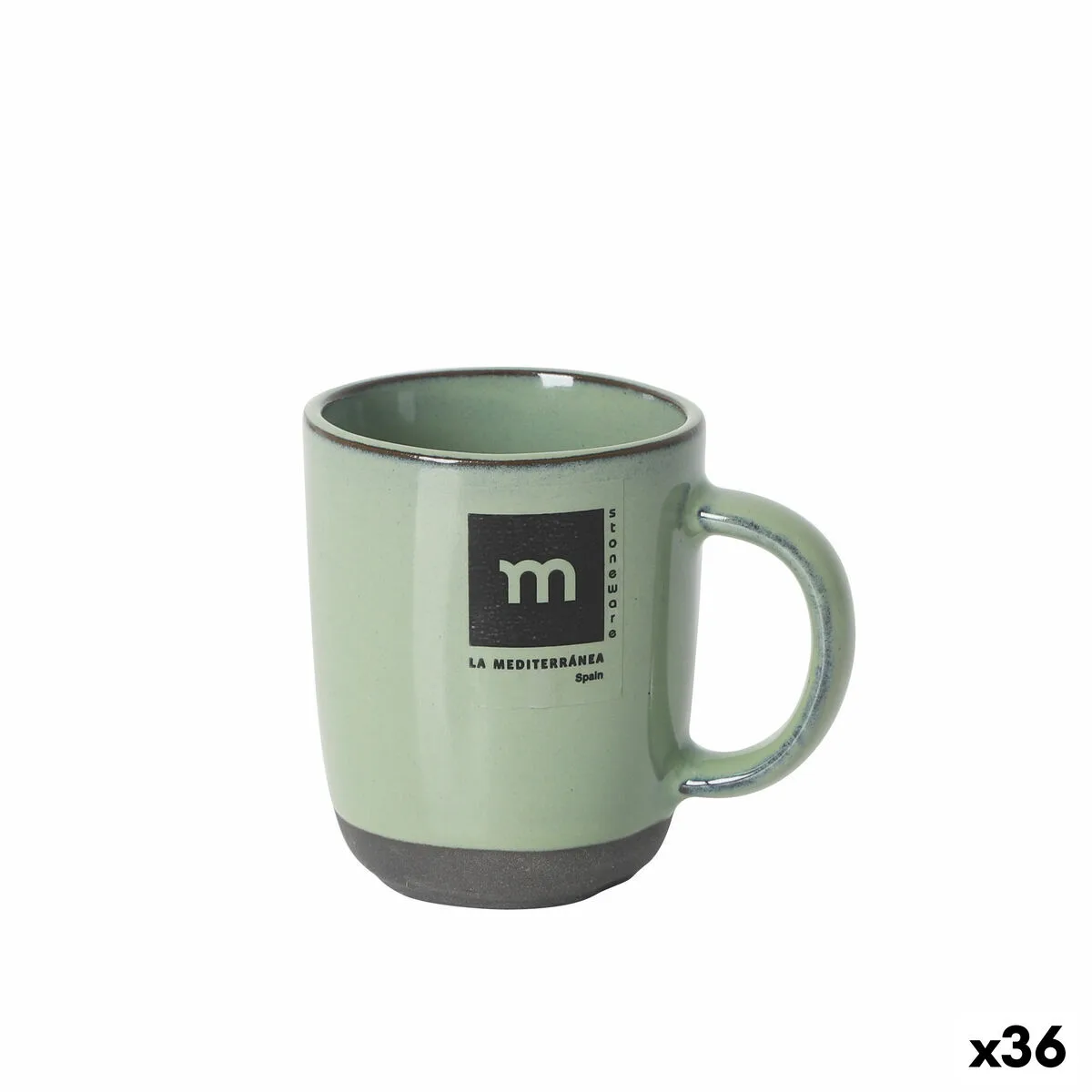 Tasse la mediterranea black clay 36 unites s223924422. Chez Diaytar, chaque détail compte pour votre satisfaction totale.