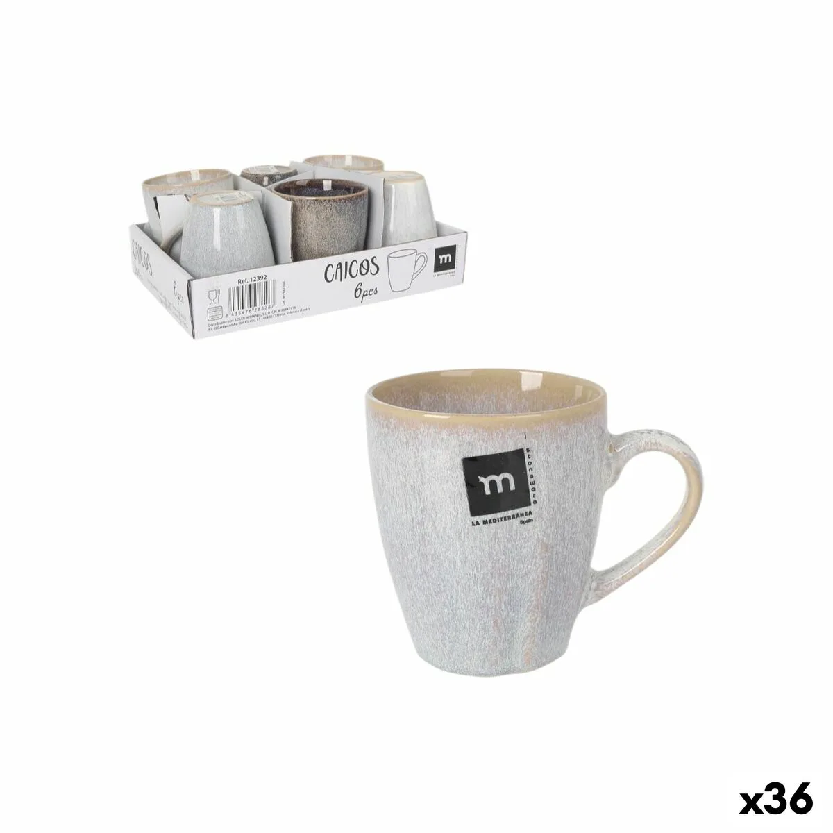 Tasse la mediterranea caicos 200 ml 36 unites s223764733. Diaytar cultive l'art du bien-être à travers ses produits soigneusement choisis.