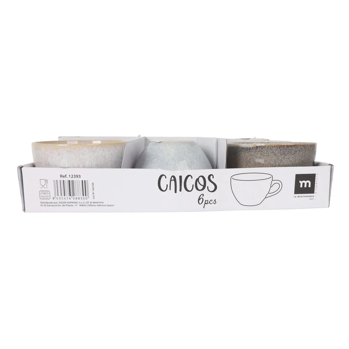 Tasse la mediterranea caicos 400 ml 24 unites s223591491. Diaytar mise sur l'intelligence collective : notre communauté nous guide pour dénicher les produits les plus plébiscités.