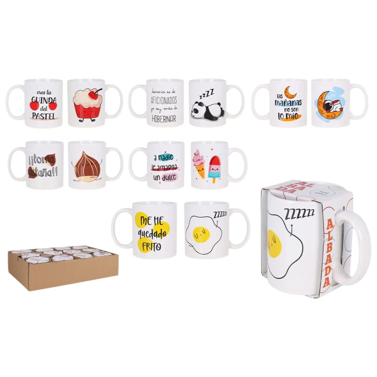 Tasse mug albada 350 ml 48 unites s223477692. Bienvenue chez Diaytar, où l'élégance rencontre l'innovation avec nos produits électroniques dernier cri et nos créations maison exclusives