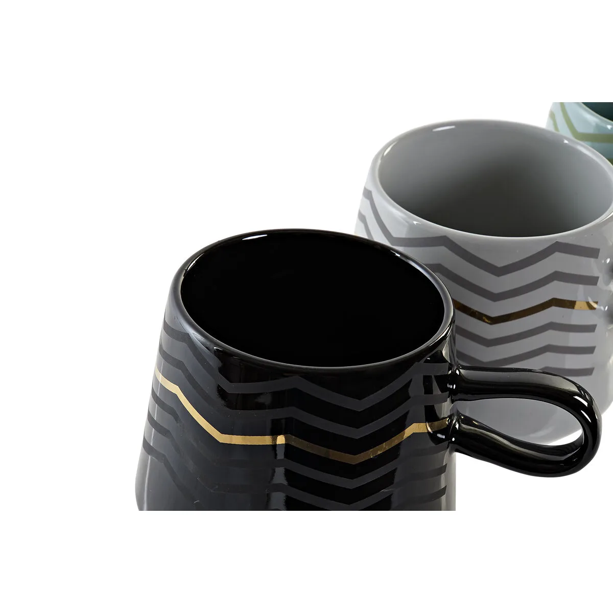 Tasse mug dkd home decor noir gris bleu rose gres moderne 400 ml 4 unites s302596899. Diaytar, c'est la rencontre parfaite entre modernité et authenticité.
