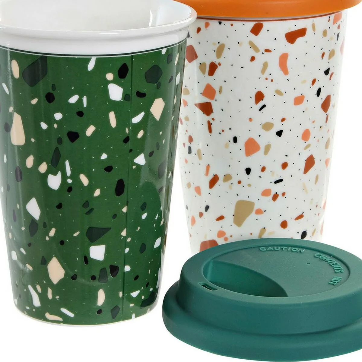 Tasse mug dkd home decor terrazo silicone porcelaine 400 ml 4 pcs s301498895. Nous sommes les archéologues du produit parfait. Diaytar exhume pour vous les trésors cachés du marché.