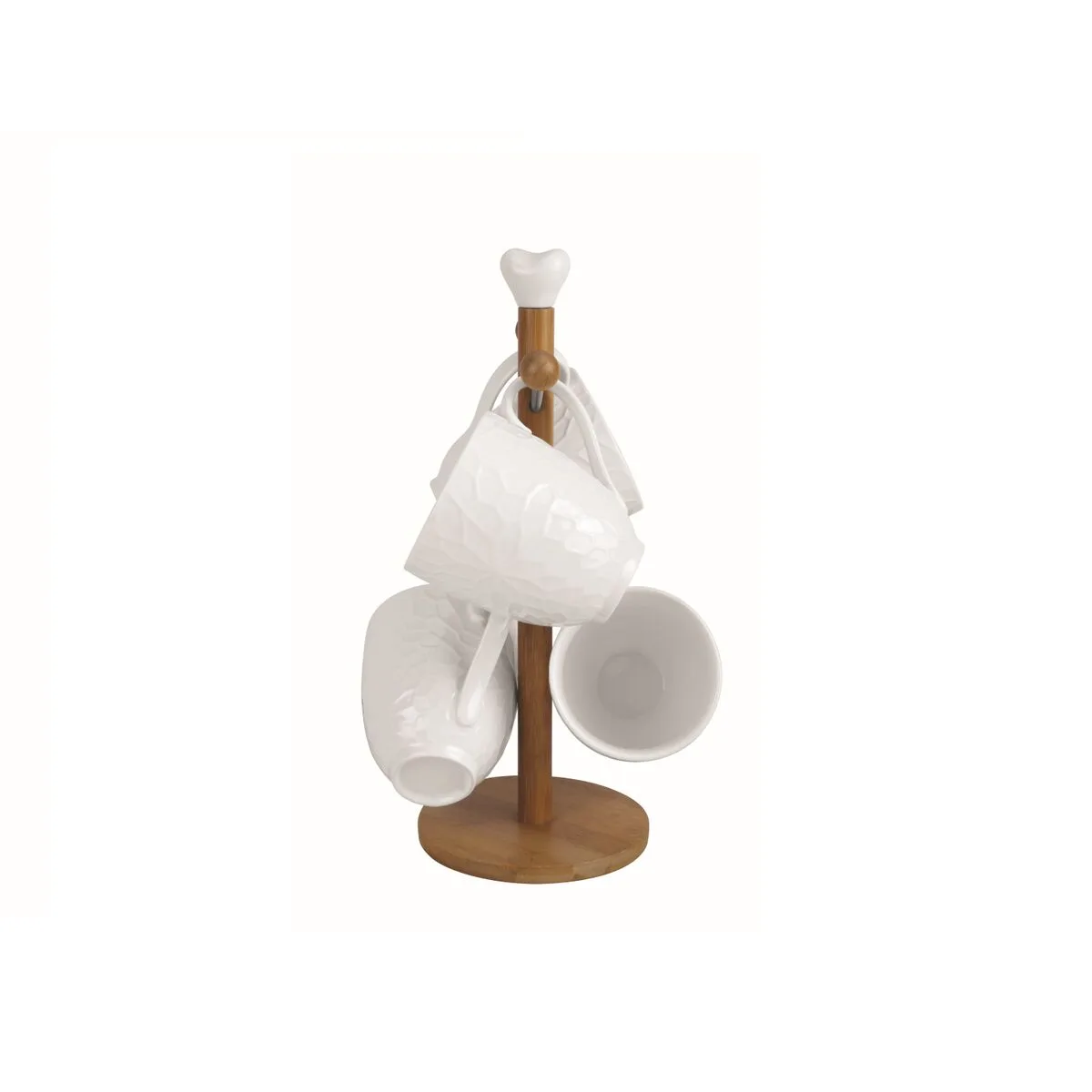 Tasse mug home esprit blanc naturel avec relief 350 ml s306140941. Diaytar réinvente le e-commerce avec une approche généraliste axée sur la qualité, la tendance et l'accessibilité