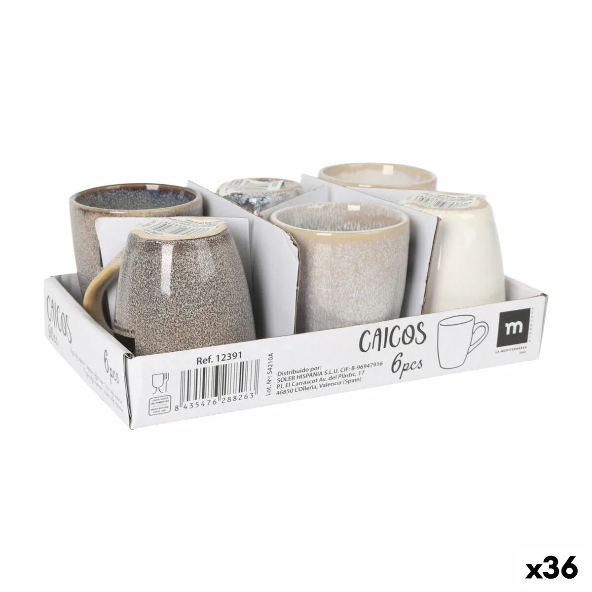 Tasse mug inde 90 ml 36 unites s223764562. Diaytar, c'est la fusion entre le meilleur de l'artisanat et le cutting-edge de la technologie, au service de votre quotidien.