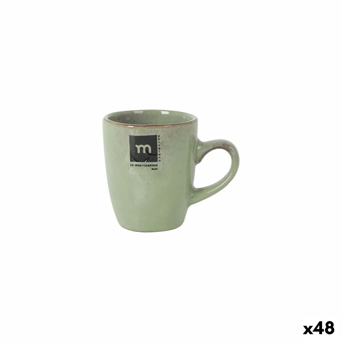 Tasse mug la mediterranea macarella green 100 ml 48 unites s223531122. La recette Diaytar : un tiers de design, un tiers d'innovation, un tiers de fonctionnalité. Le tout saupoudré de tendance.