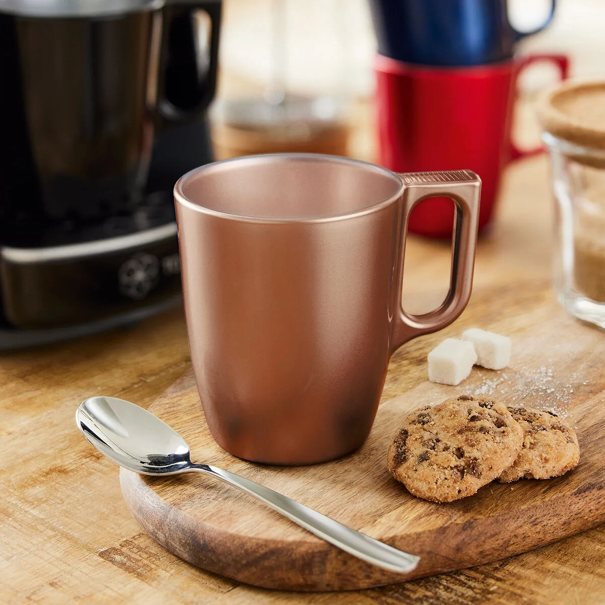 Tasse mug luminarc flashy marron clair 250 ml verre 6 unites s271037422. Diaytar, le nom qui garantit que chaque produit, du plus technologique au plus basique, a été choisi avec goût et exigence