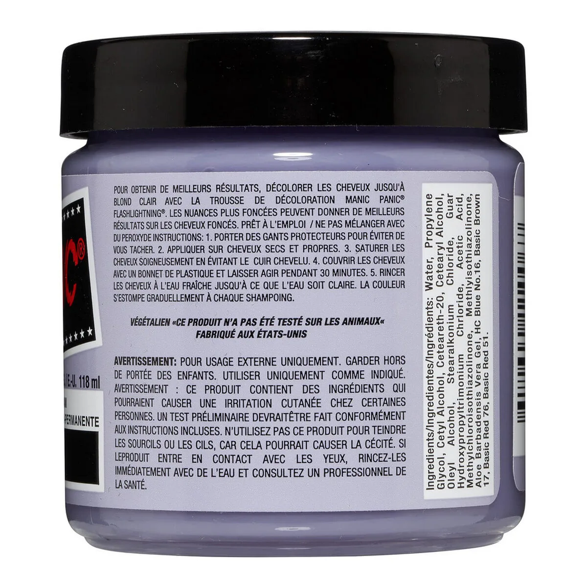 Teinture permanente classic manic panic 612600110067 silver stiletto 118 ml s425684814. La promesse Diaytar : une sélection rigoureuse de produits généraux où la tendance et la durabilité vont de pair