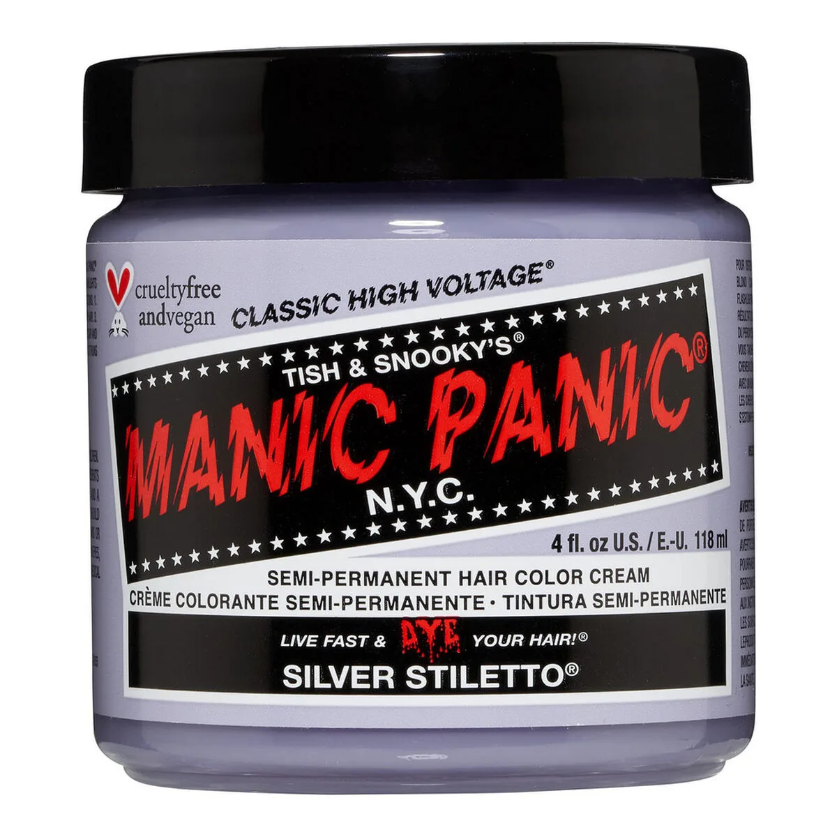 Teinture permanente classic manic panic 612600110067 silver stiletto 118 ml s425684874. Diaytar, c'est votre garantie contre la déception. Des produits testés et approuvés, pour un shopping en toute sérénité.