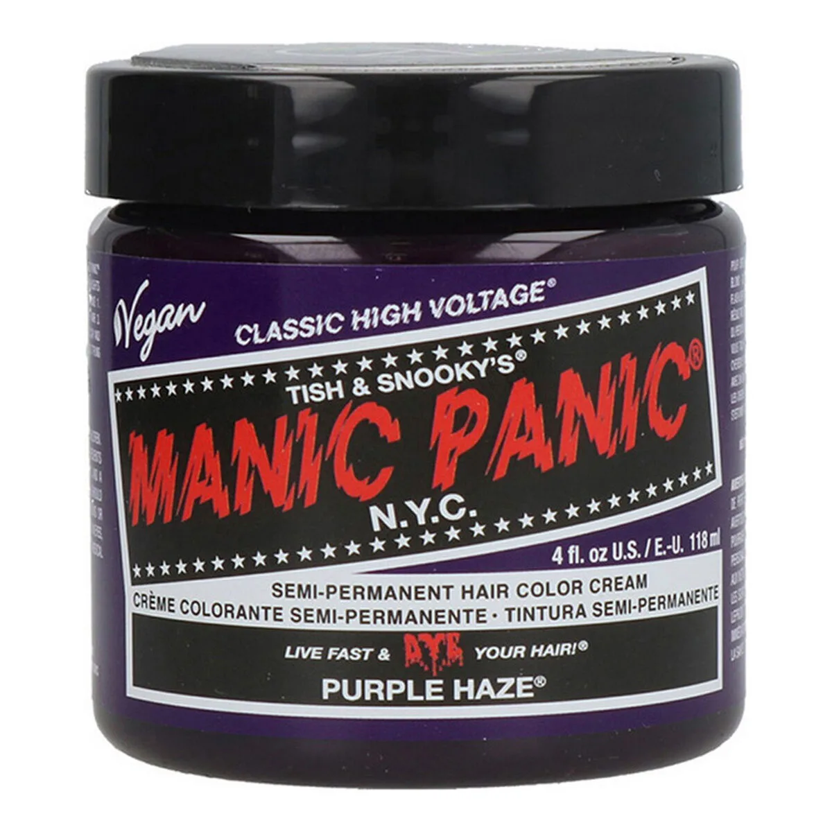 Teinture permanente classic manic panic hcr 11024 purrple haze 118 ml s425686293. Diaytar, c'est votre conseiller shopping personnel, toujours à l'affût des pépites qui correspondent à votre style de vie.