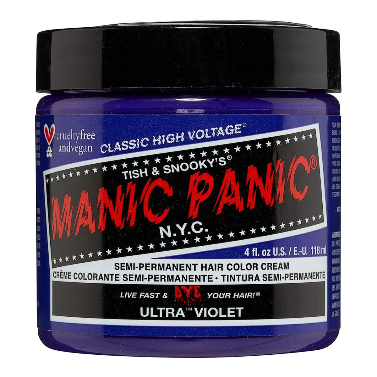 Teinture permanente classic manic panic ultra violet 118 ml s425686650. C'est officiel : Diaytar devient votre nouvelle addiction shopping. Des produits si bons, vous ne voudrez plus vous arrêter.