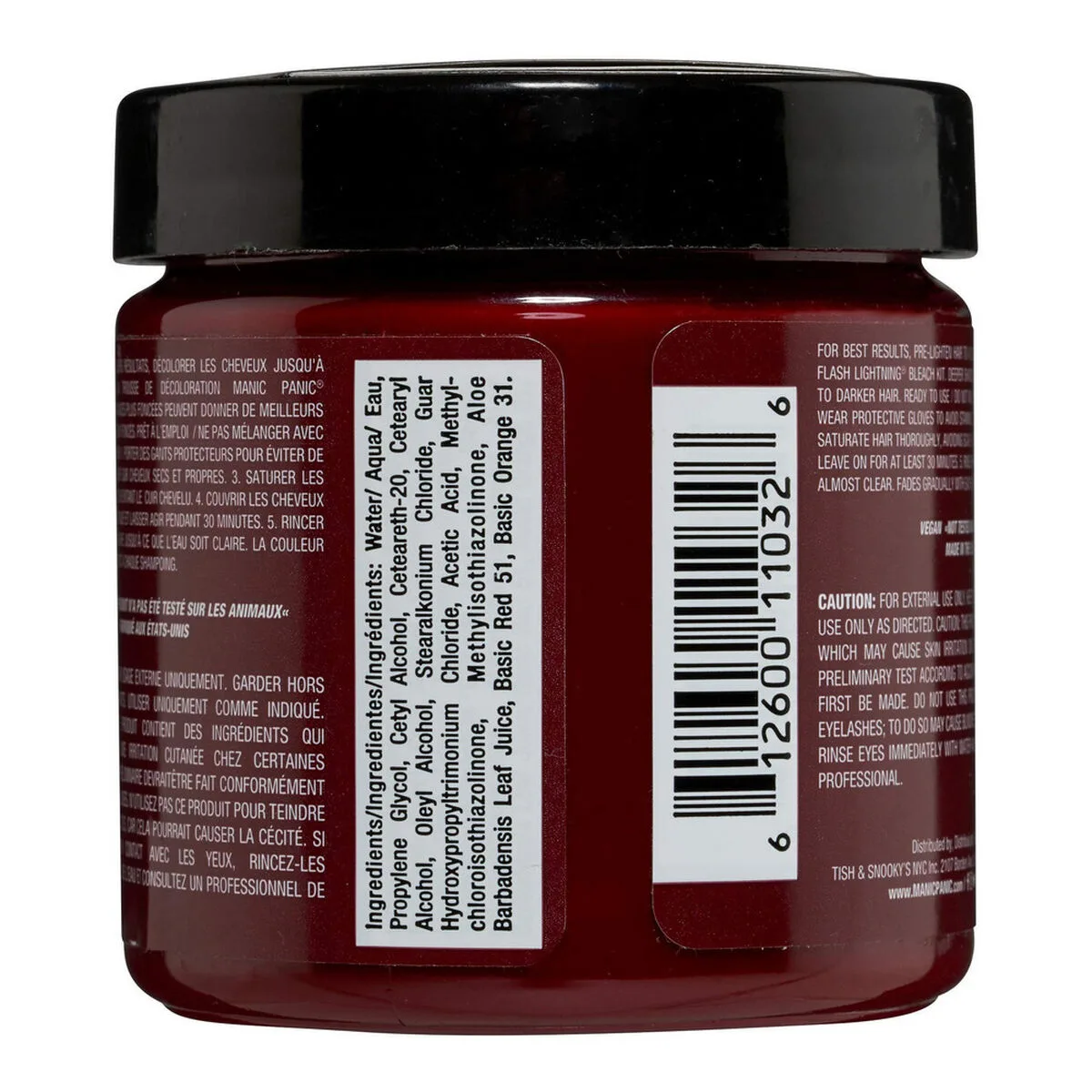 Teinture permanente classic manic panic vampire red 118 ml s425686756. Diaytar vous habille de la tête aux pieds avec goût et raffinement.