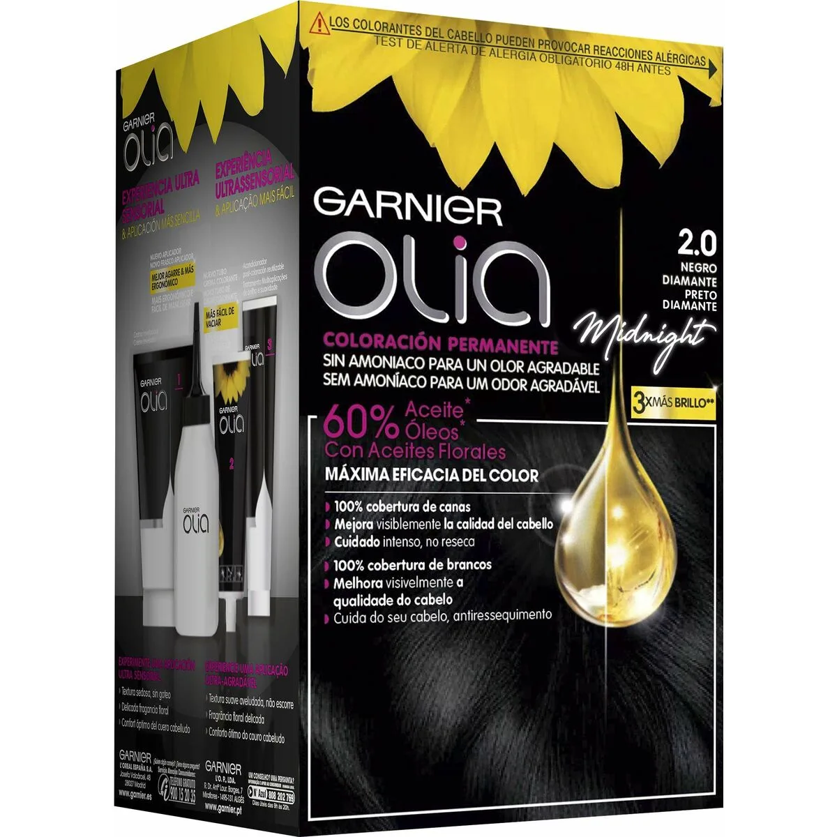 Teinture permanente garnier olia sans ammoniaque no 2 0 black diamond s057538244. Les dernières tendances mode vous attendent chez Diaytar !