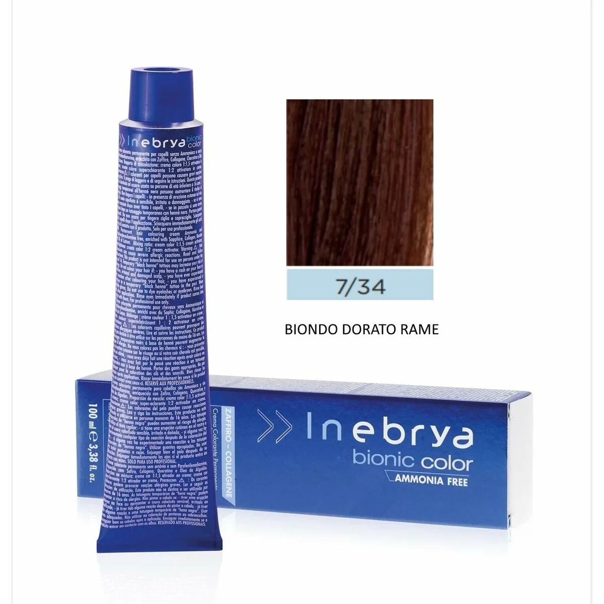 Teinture permanente inebrya bionic color no 7 34 blonde golden copper 100 ml s831535648. Élargissez vos horizons avec Diaytar, le hub de tous les produits qui comptent vraiment dans votre vie de tous les jours