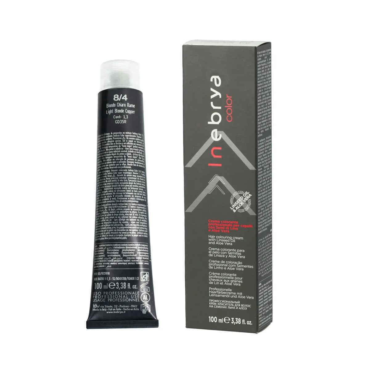 Teinture permanente inebrya no 8 4 light blonde copper 100 ml s831541347. Diaytar révolutionne votre façon de faire du shopping en ligne !