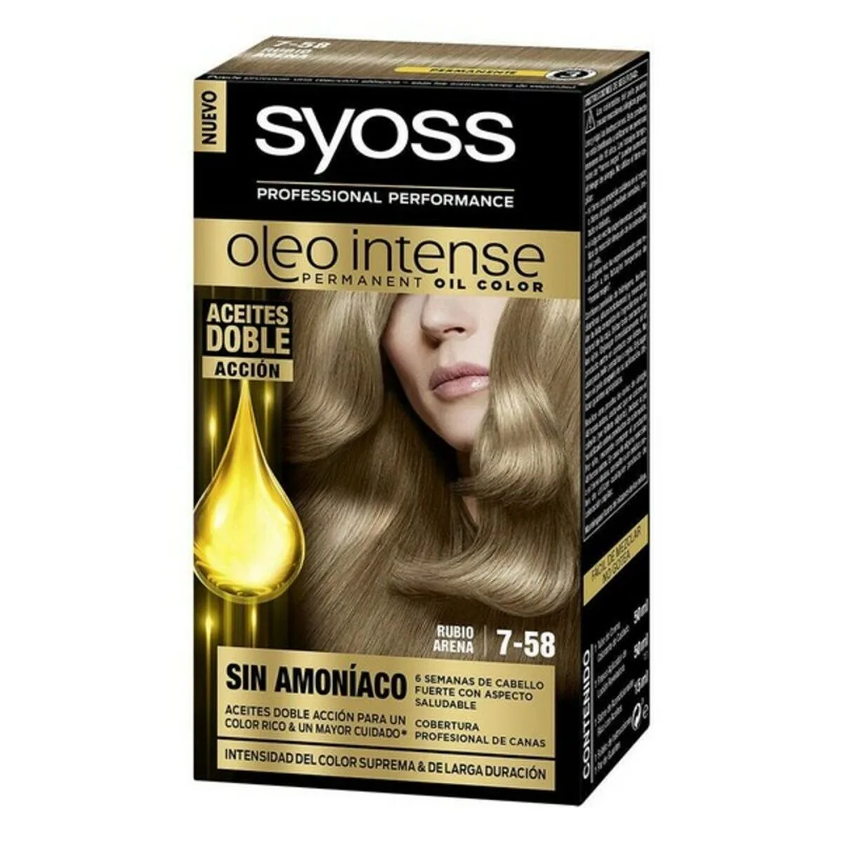 Teinture permanente syoss olio intense sans ammoniaque no 7 58 blond sable s058534876. Diaytar, c'est la certitude de dénicher la perle rare, qu'il s'agisse d'un produit électronique de pointe ou d'un accessoire tendance