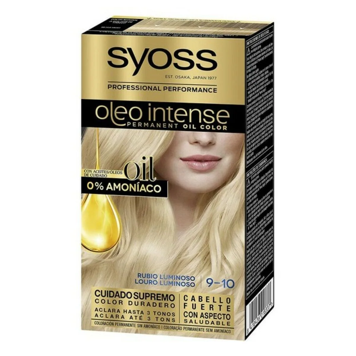 Teinture permanente syoss olio intense sans ammoniaque no 9 10 blond eclatant s058534578. Diaytar, c'est votre partenaire de confiance pour construire un quotidien plus fluide, plus beau, et plus inspirant.