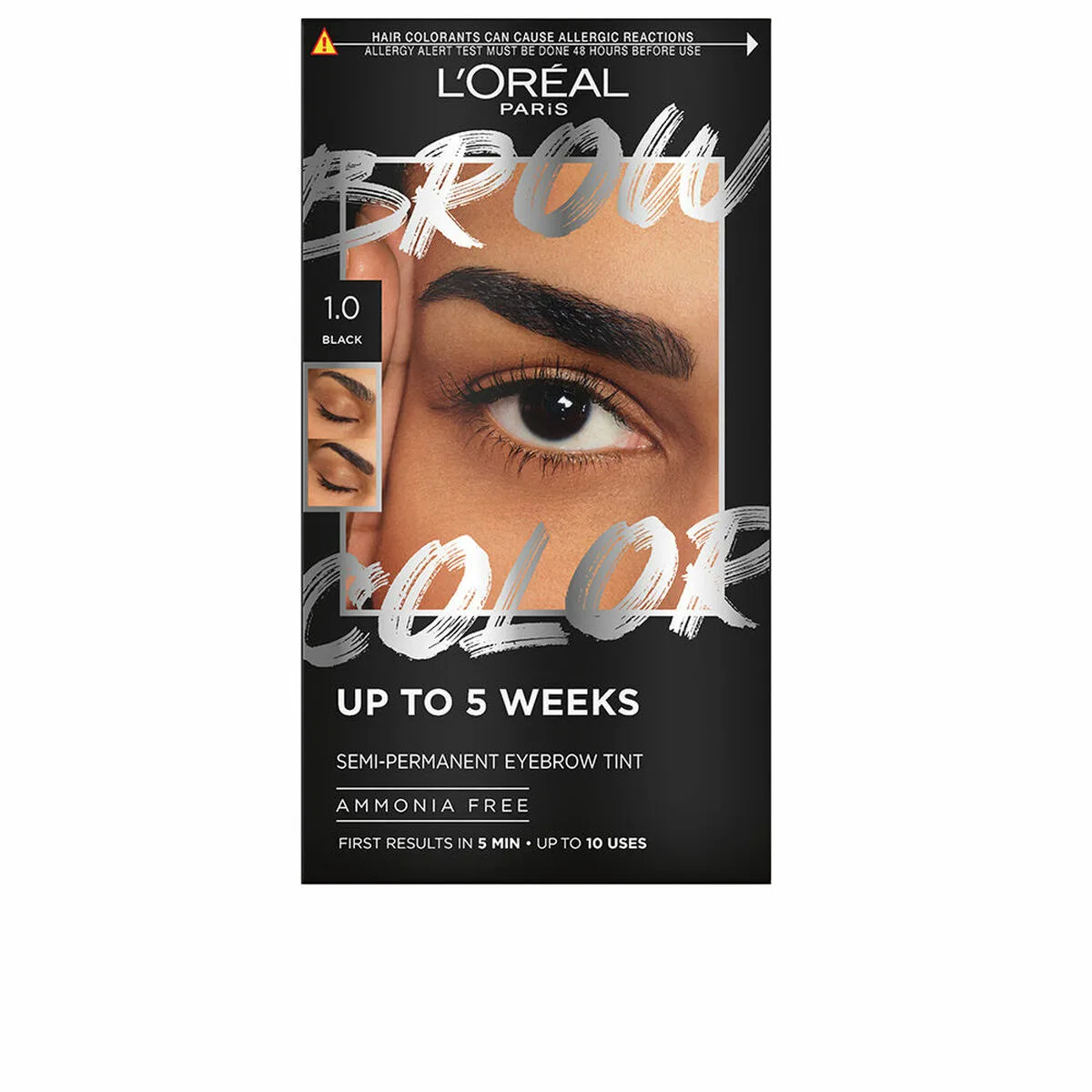 Teinture pour sourcils l oreal make up brow color no 1 0 black semi permanent 4 pieces s0512388240. Diaytar a été conçu pour ceux qui voient le shopping en ligne comme une source d'inspiration et de solutions pratiques