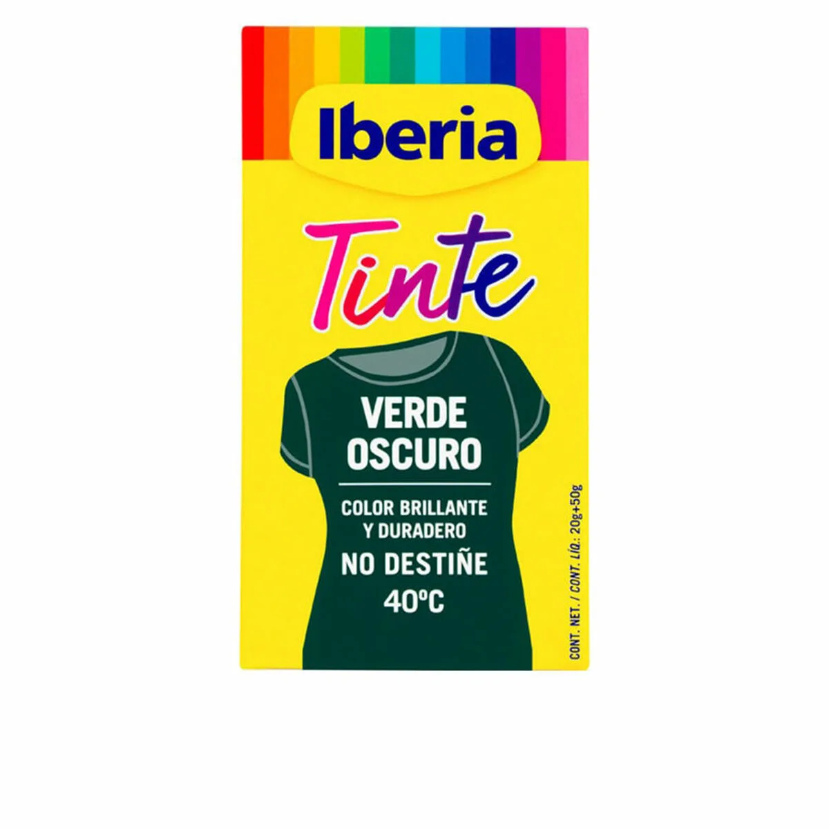 Teinture pour vetement tintes iberia vert fonce 70 g s0511483035. Diaytar s'adapte à vos besoins avec une gamme complète et variée.