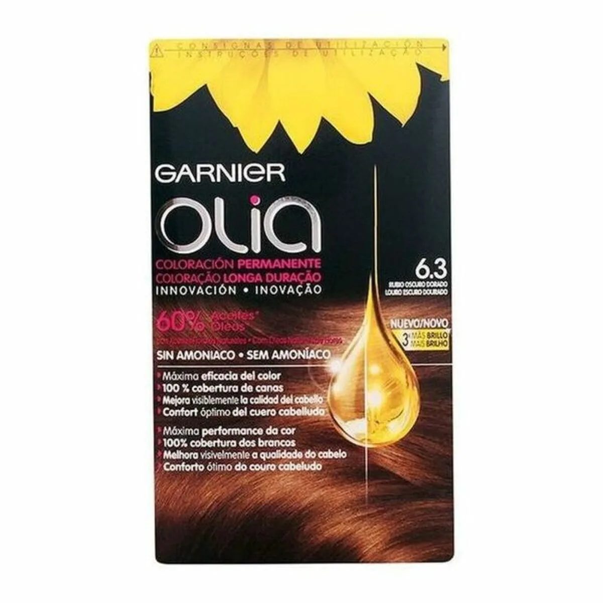 Teinture sans ammoniaque olia garnier 3600541234925 blond fonce dore s052192495. Chez Diaytar, chaque détail compte pour votre satisfaction totale.