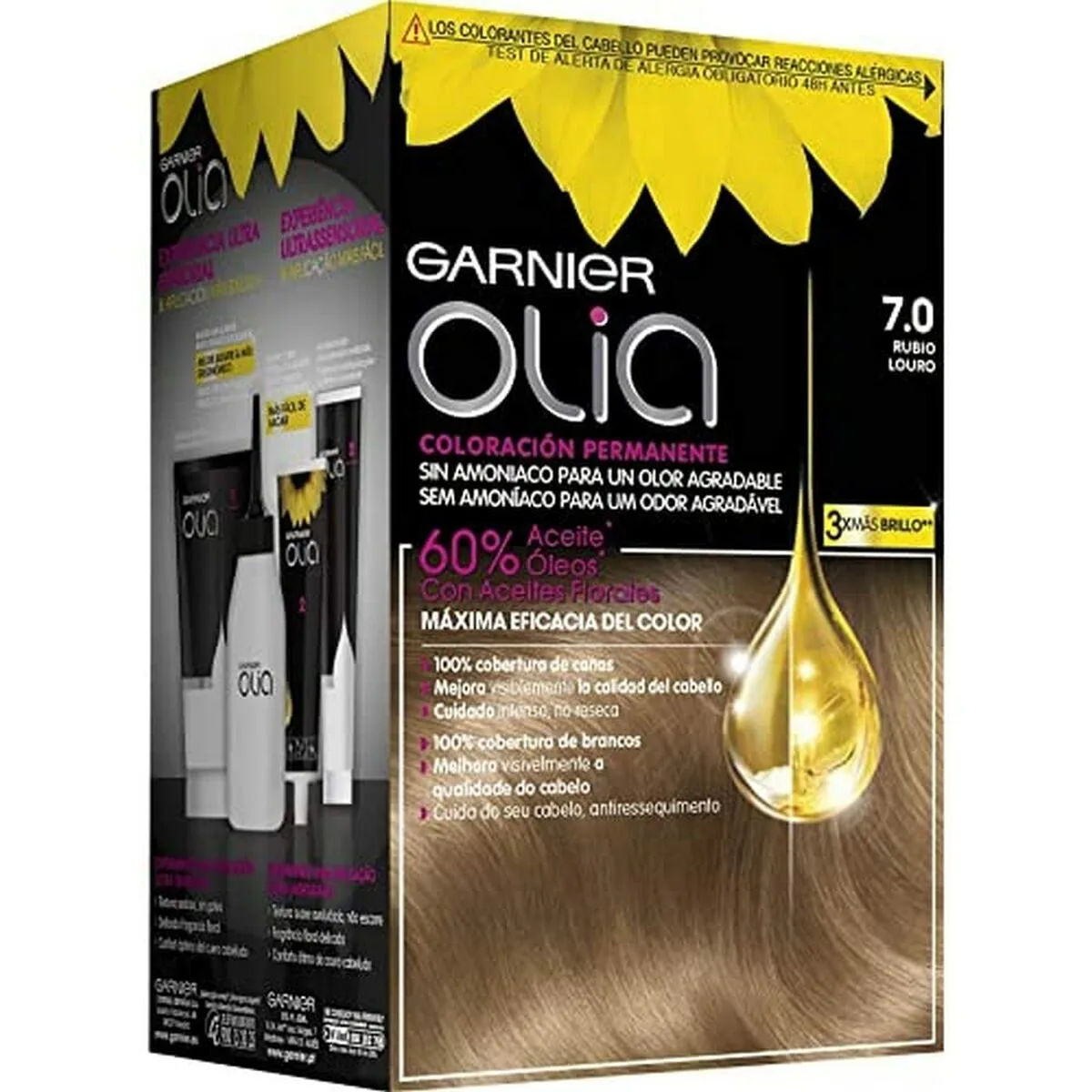 Teinture sans ammoniaque olia garnier 3600541235021 s052192673. Pour un shopping sans contrainte et plein de bonnes surprises, Diaytar est la destination ultime des produits généralistes