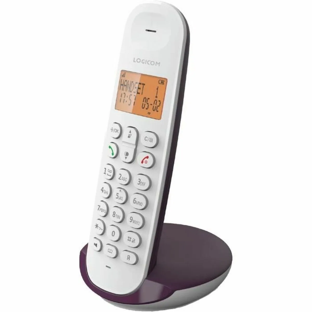 Telephone fixe logicom dect iloa 150 solo aubergine s719631713. Bienvenue chez Diaytar, où l'élégance rencontre l'innovation avec nos produits électroniques dernier cri et nos créations maison exclusives