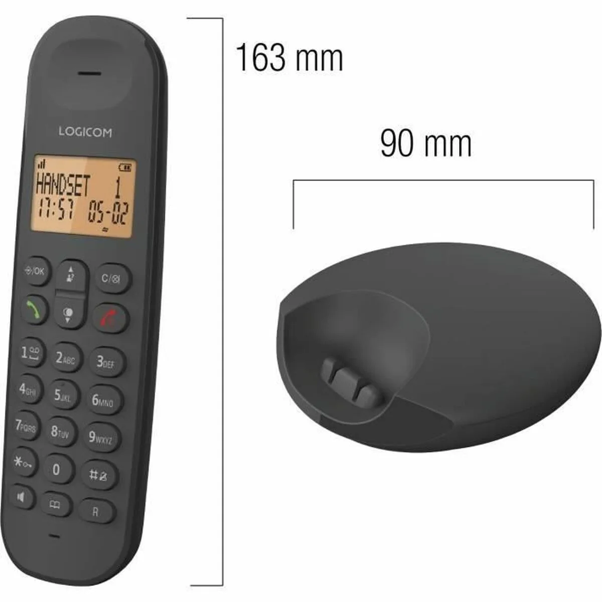 Telephone fixe logicom dect iloa 150 solo noir s719659164. L'excellence à portée de clic avec la boutique en ligne Diaytar.