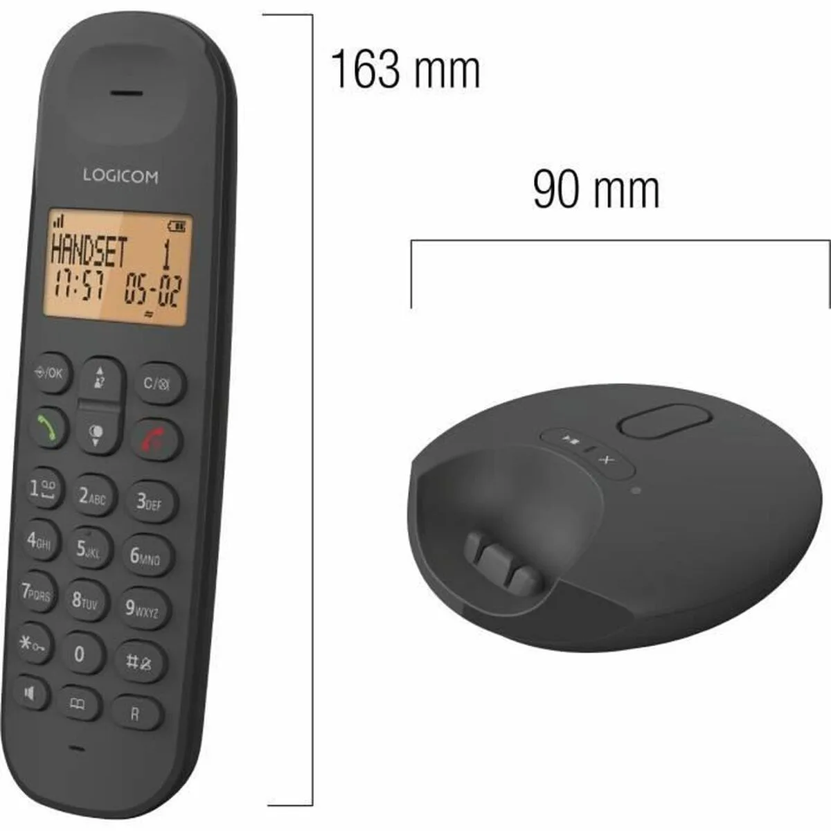 Telephone fixe logicom dect iloa 255t duo noir s719627980. Diaytar a sélectionné pour vous une palette de produits allant de l'électronique grand public aux must-have de la maison