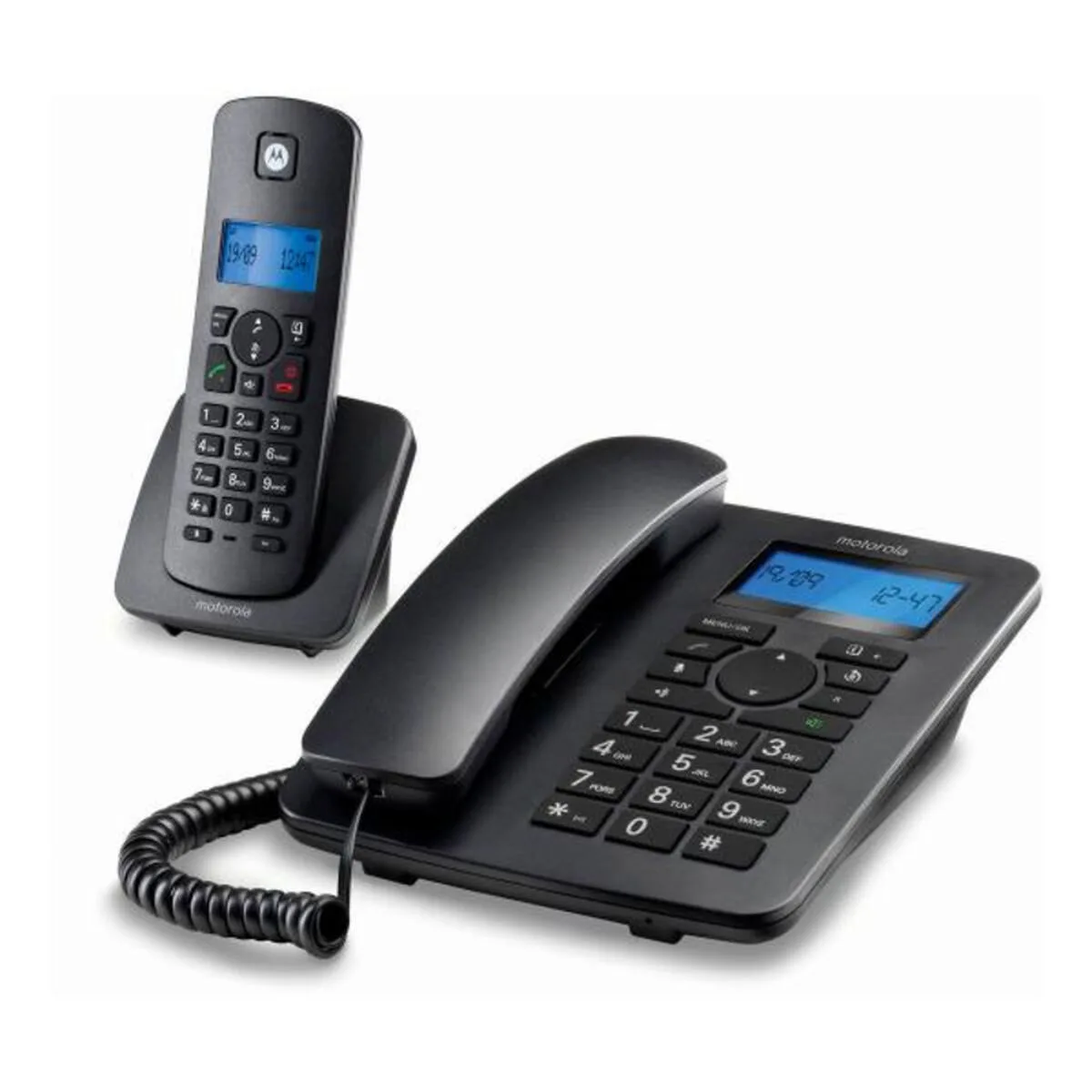 Telephone fixe motorola c4201 combo dect 2 pcs noir s022407720. Diaytar, c'est la promesse tenue d'un e-commerce où l'émerveillement devant un produit simple est encore possible.