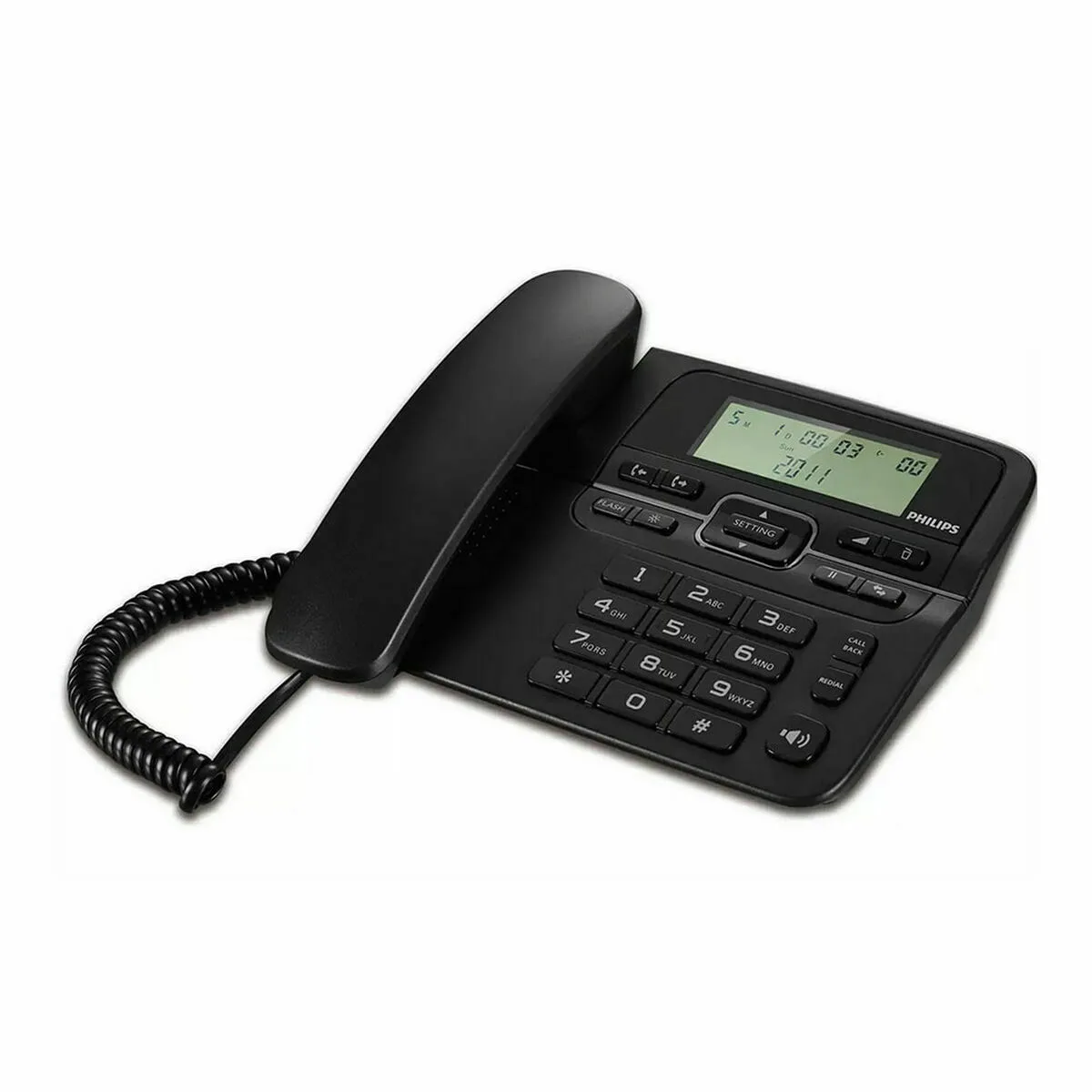 Telephone fixe philips m20b 00 noir s650412094. Diaytar, c'est l'assurance de produits qui durent, tant dans leur construction que dans leur style intemporel.