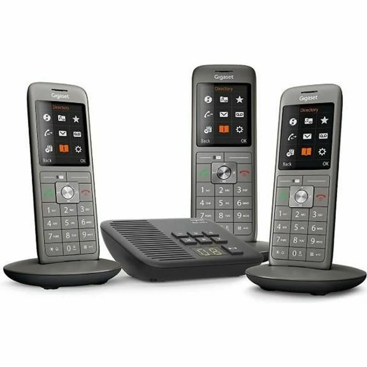Telephone sans fil gigaset cl660a trio gris s716638586. Du salon à la chambre, Diaytar habille votre intérieur avec élégance.