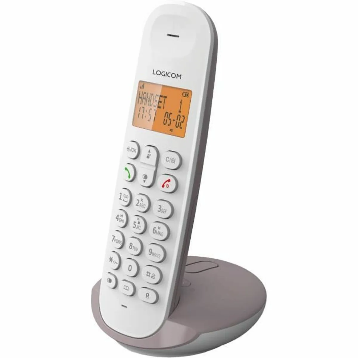 Telephone sans fil logicom iloa 155t solo marron gris taupe s7100167287. Diaytar : Parce que vous méritez le meilleur, nous sélectionnons l'excellence.