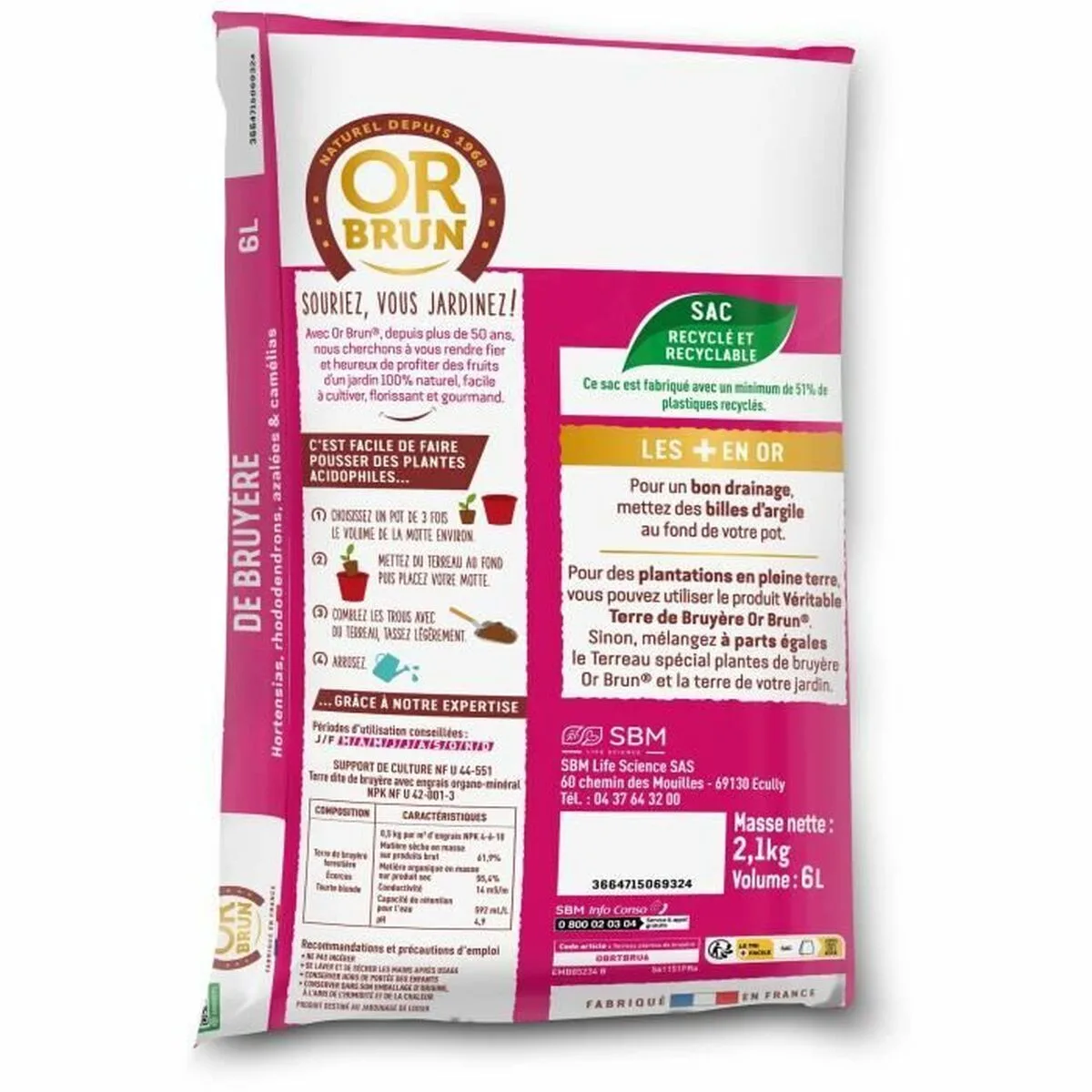 Terreau d empotage or brun 6 l s7101368537. Diaytar, c'est l'assurance de produits qui durent, tant dans leur construction que dans leur style intemporel.