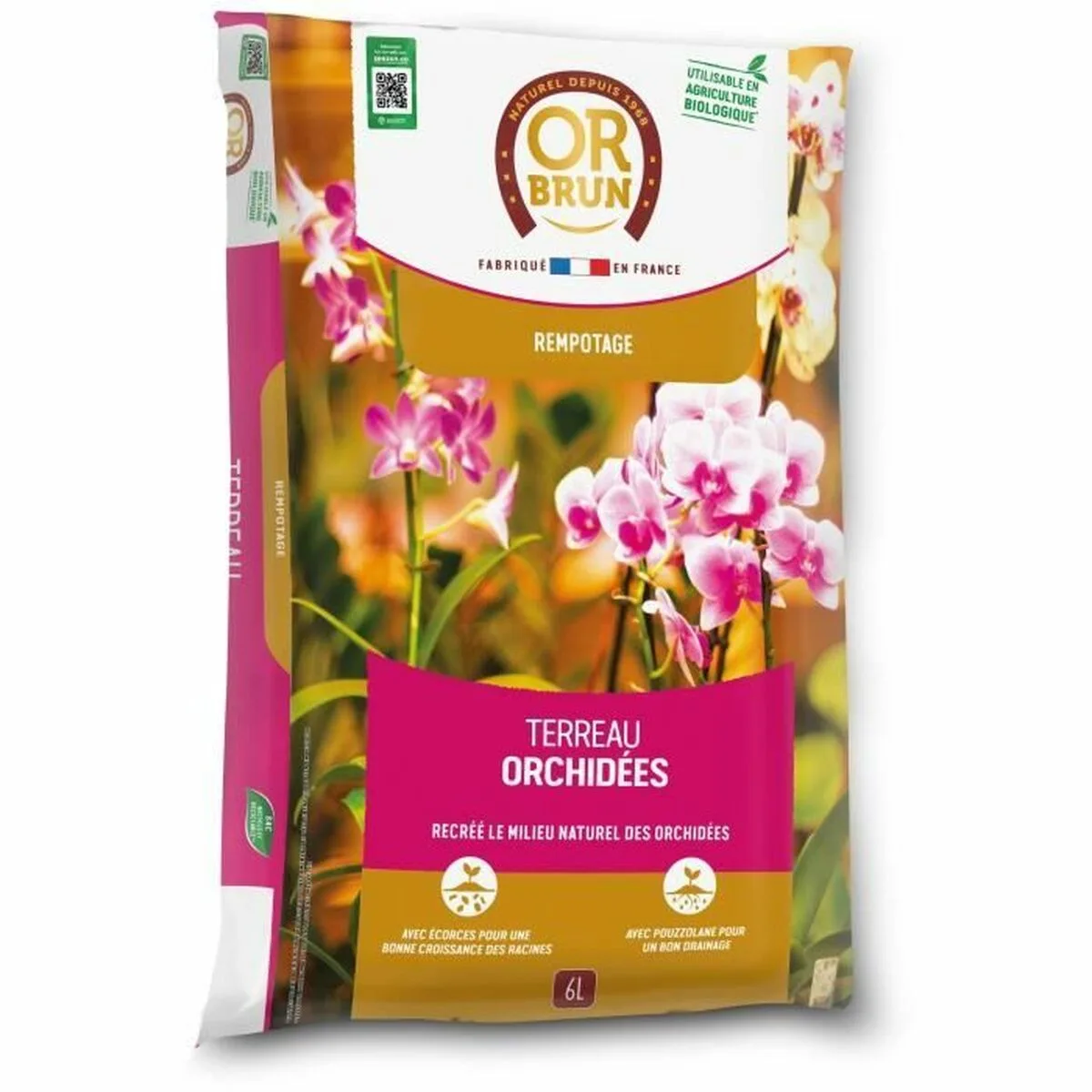 Terreau d empotage or brun 6 l s7101369068. Votre garde-robe mérite le style Diaytar - Découvrez nos nouveautés !