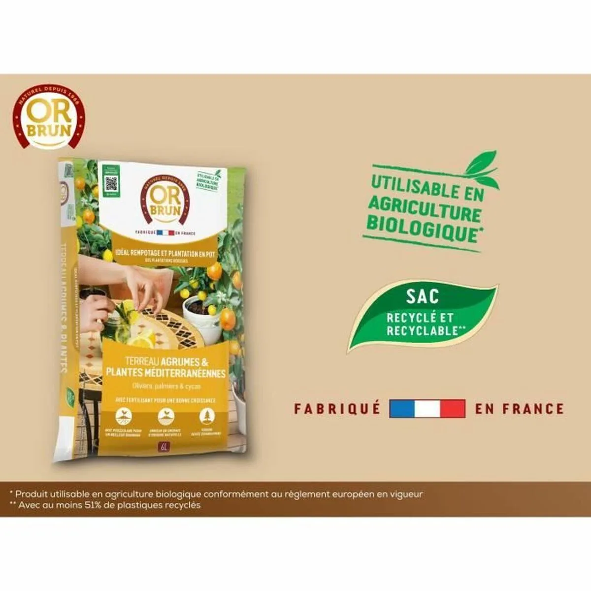 Terreau d empotage or brun 6 l agrumes s7101369122. Diaytar, c'est l'évidence que quand on aime les produits, on ne compte pas. On les collectionne. À vous de jouer.