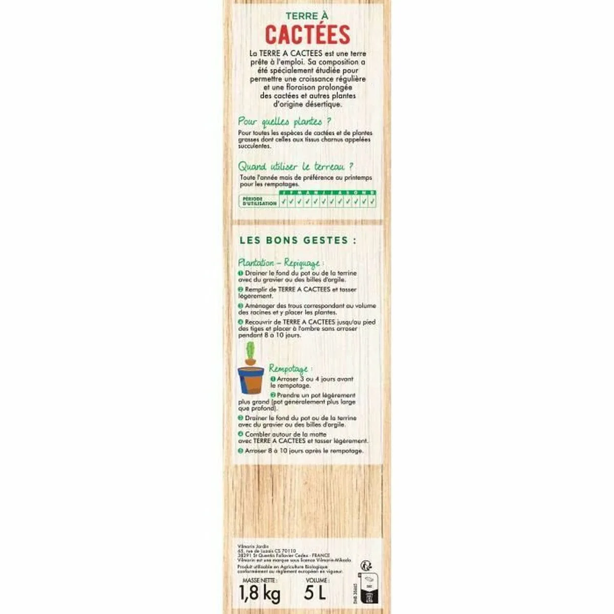 Terreau d empotage vilmorin 5 l s7100371943. Pour ceux qui refusent de choisir entre fonctionnel et esthétique : Diaytar propose les deux dans chaque produit