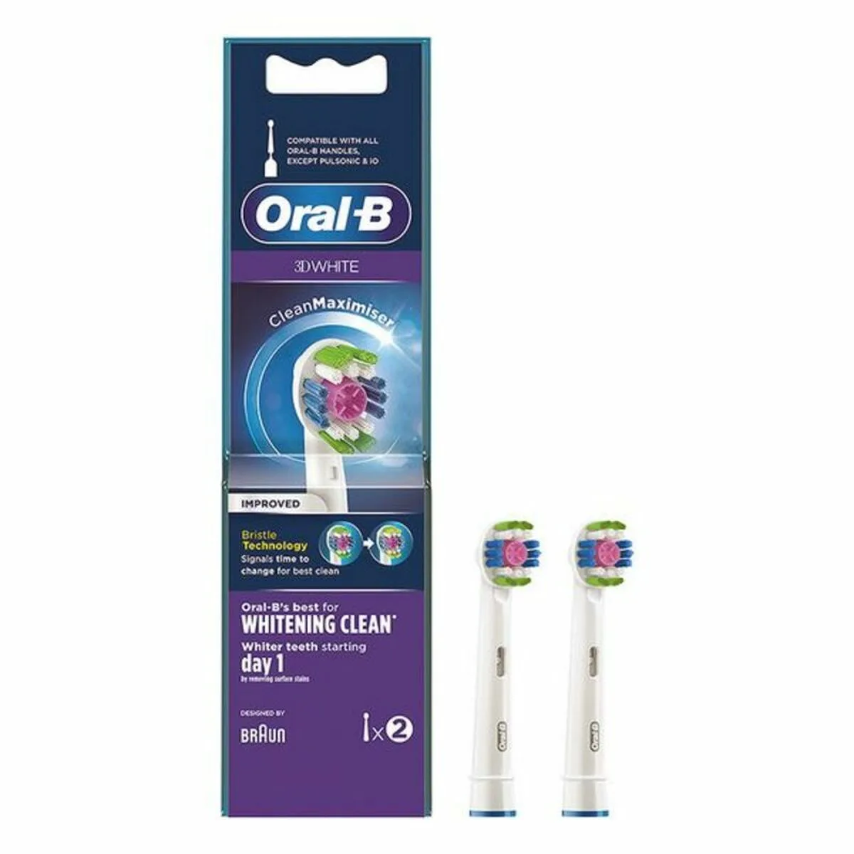 Tete de rechange 3d white whitening clean oral b d white whitening clean 2 pcs 2 unites s057835284. Notre philosophie Diaytar : vous offrir une plateforme unique où produits généraux, tendances et technologies convergent harmonieusement
