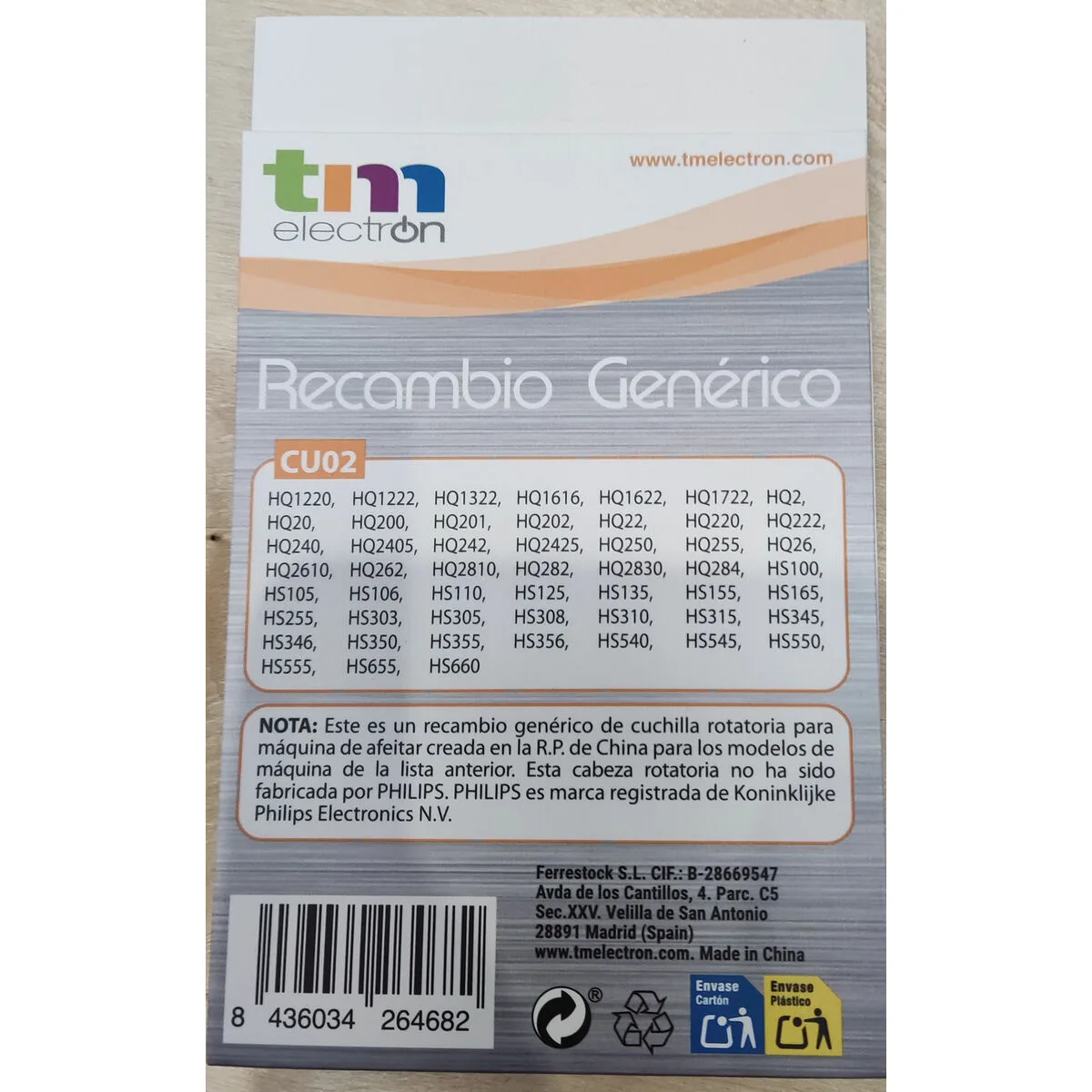 Tete de rechange tm electron s650199055. Oubliez tout ce que vous savez sur le e-commerce. Diaytar réécrit les règles avec une offre audacieuse et éclectique.
