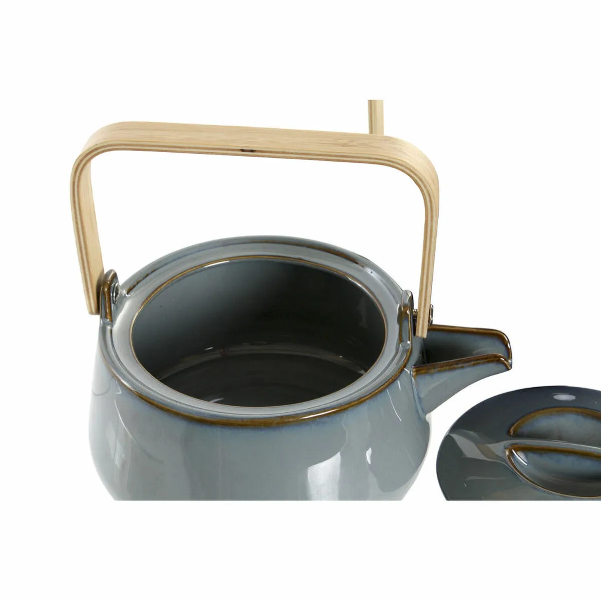 Theiere dkd home decor 21 x 17 x 10 cm porcelaine gris 1 l s302709499. Diaytar : Votre destination shopping en ligne pour découvrir les dernières tendances et produits généraux soigneusement sélectionnés