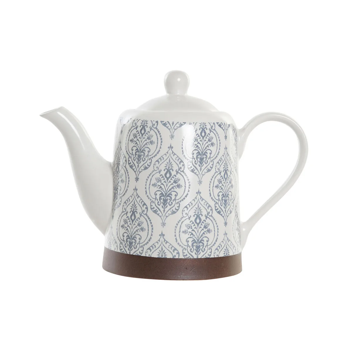 Theiere dkd home decor bleu blanc marron bois d hevea gres s303731332. Notre ambition chez Diaytar : être la source la plus fiable pour vos achats de produits généraux et high-tech tendance