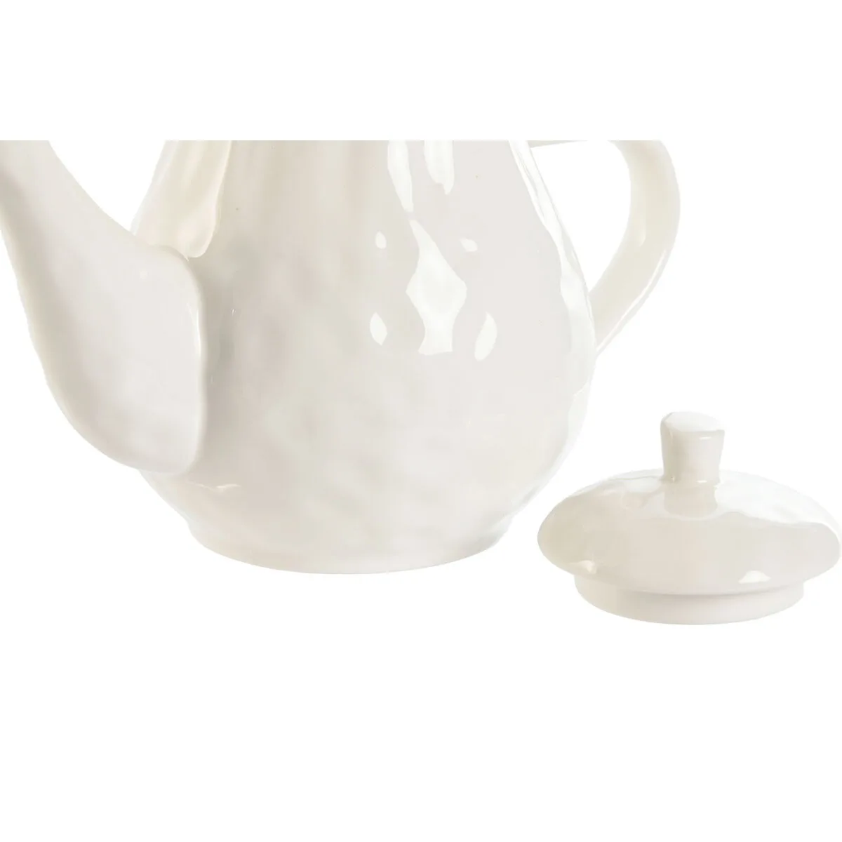 Theiere home esprit blanc marron porcelaine 1 l s306118011. La recette Diaytar : un tiers de design, un tiers d'innovation, un tiers de fonctionnalité. Le tout saupoudré de tendance.