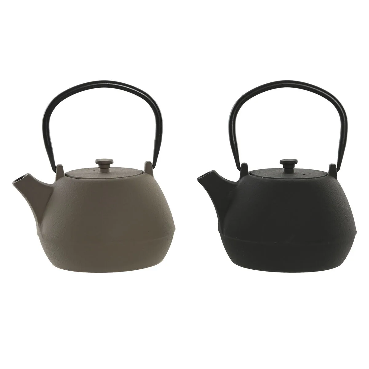 Theiere home esprit noir beige acier inoxydable fer 1 2 l 2 unites s306072040. Diaytar : Votre portail vers un monde de produits où la frontière entre l'essentiel et le superflu devient délicieusement floue
