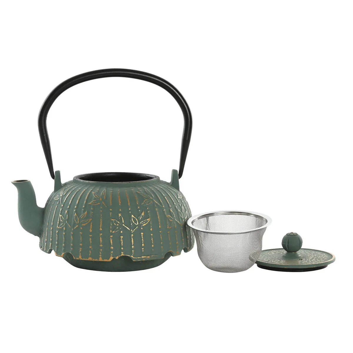 Theiere home esprit vert bambou acier inoxydable fer 1 l s306072349. Diaytar s'adresse aux esprits modernes en quête de produits qui allient performance technologique et design épuré