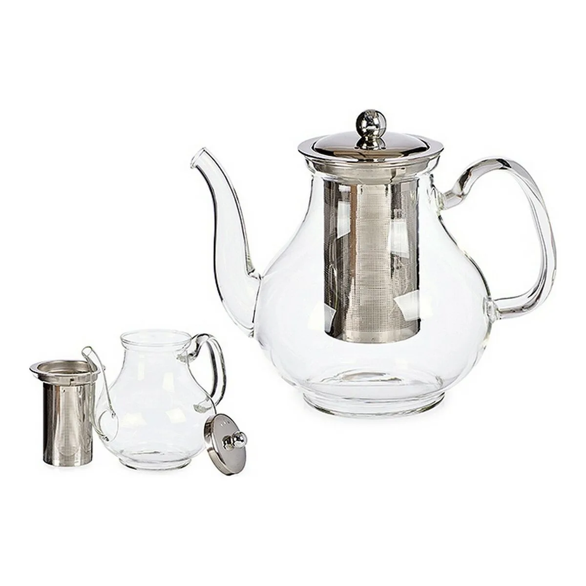 Theiere vivalto classic transparent verre acier 1 1 l s360766469. Diaytar, c'est le compagnon des visionnaires, de ceux qui achètent aujourd'hui les produits qui seront incontournables demain.