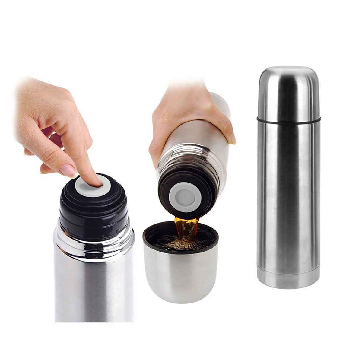 Thermos avec bouchon verseur excellent houseware acier inoxydable 1 l s791660465. Diaytar, c'est le testament vivant qu'on peut allier large choix et qualité exemplaire dans le e-commerce.