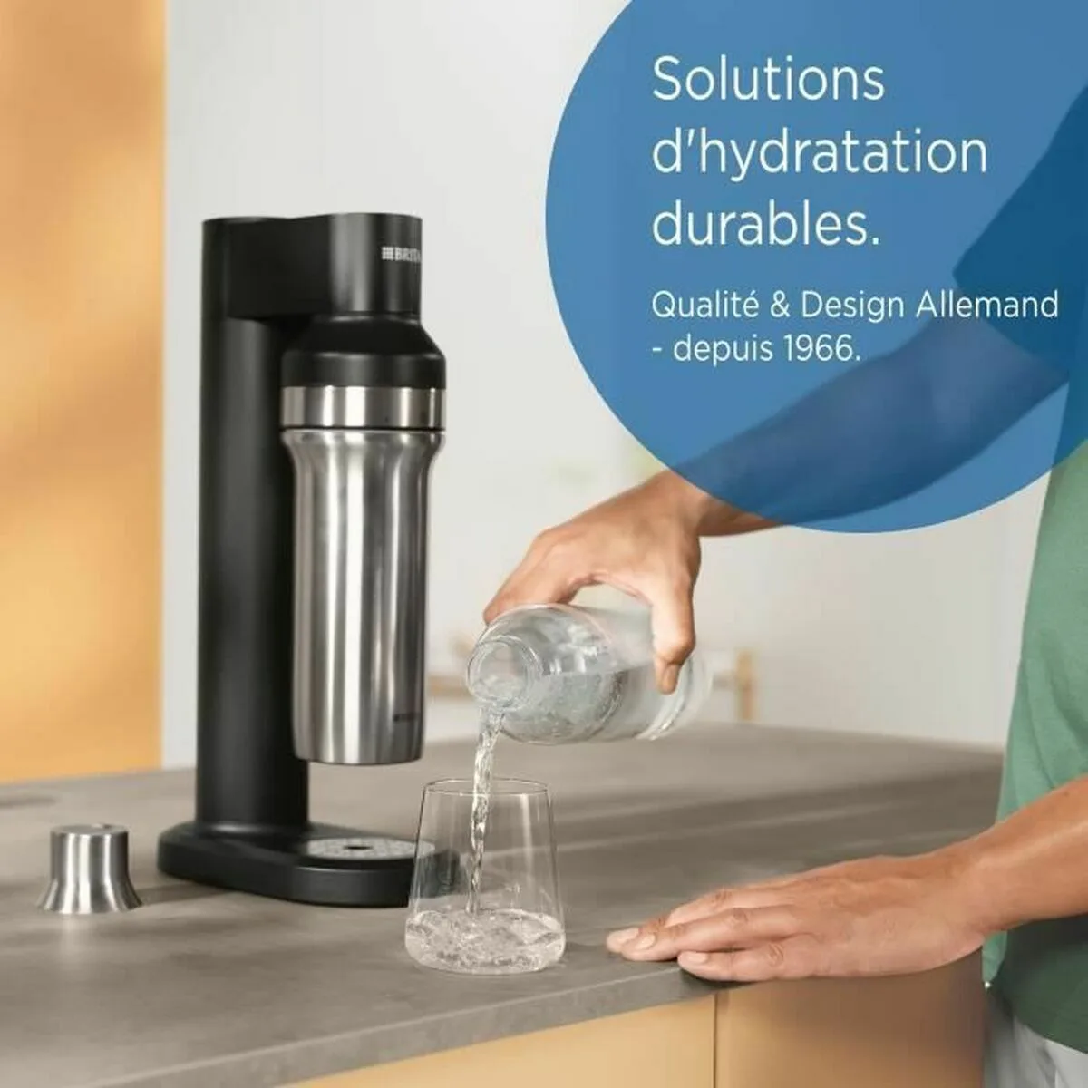 Thermos brita 1046733 gris transparent argente acier inoxydable 1 l 2 unites s9111654368. Diaytar vous habille de la tête aux pieds avec goût et raffinement.