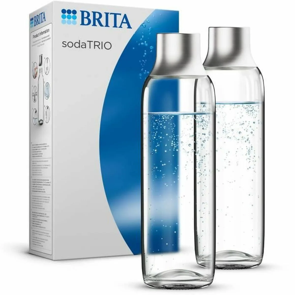 Thermos brita 1046733 gris transparent argente acier inoxydable 1 l 2 unites s9111654391. Diaytar défend une idée forte : le shopping en ligne doit être une aventure qui éveille la curiosité et comble les besoins