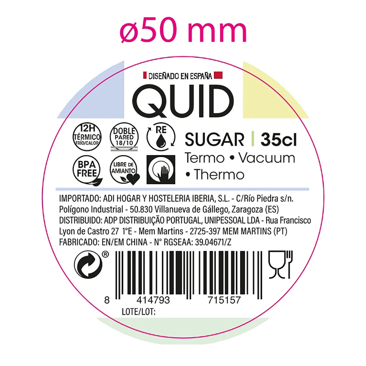 Thermos quid sugar vert metal 350 ml s271125121. L'ADN de Diaytar : un mélange éclectique et raffiné de produits qui parle aussi bien aux geeks qu'aux esthètes